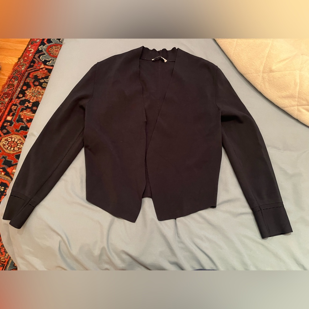 MM LaFleur Black Jardigan (Sant Ambroeus)